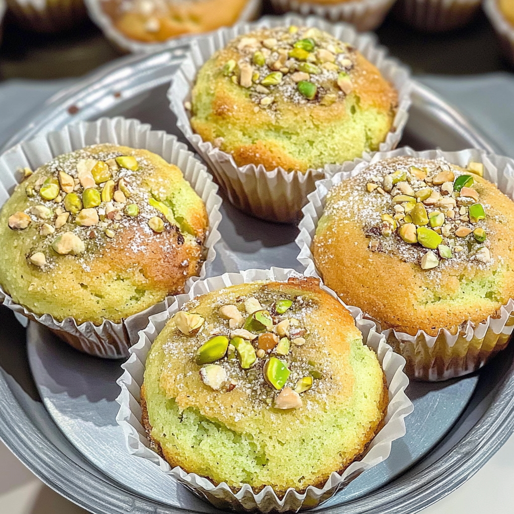 Bakery Style Pistachio Muffins for Delightful Mornings 18 Bakery Style Pistachio Muffins