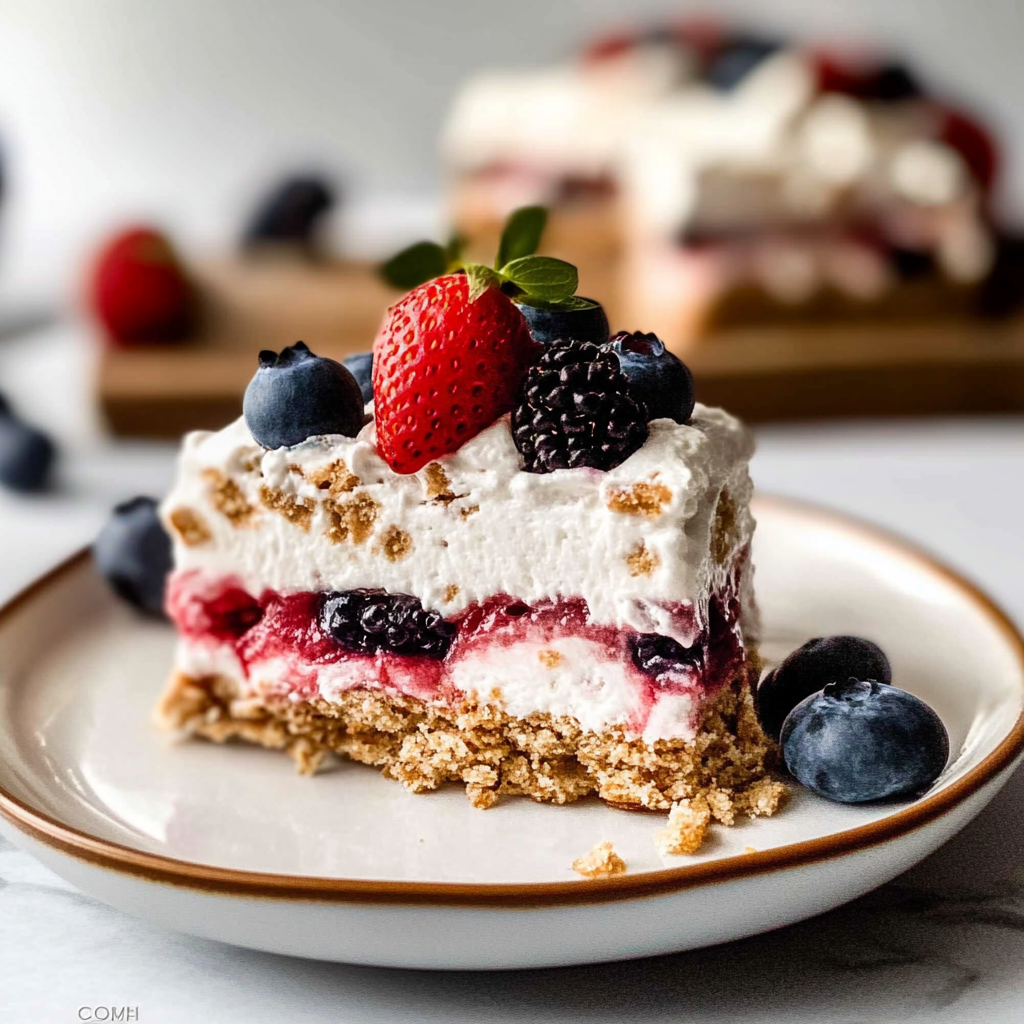 Berry Icebox Cake