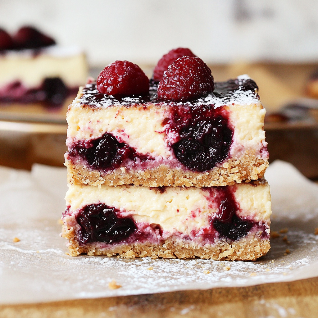 Black Cherry Cheesecake Bars for Delicious Indulgence 17 Black Cherry Cheesecake Bars