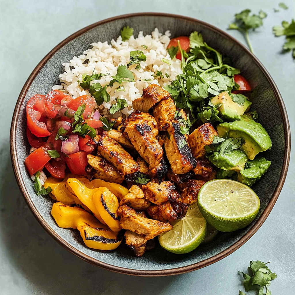 Chicken Fajita Bowls