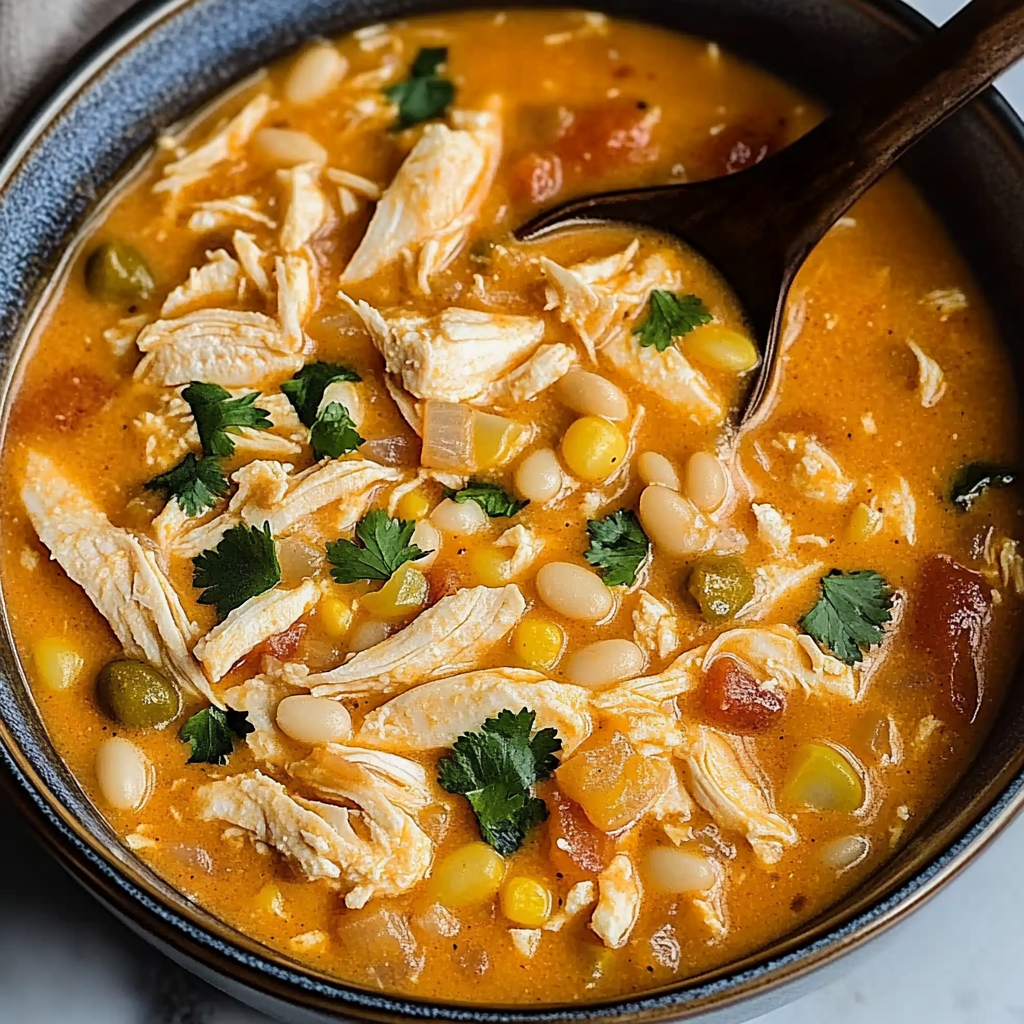Cream Cheese Chicken Chili