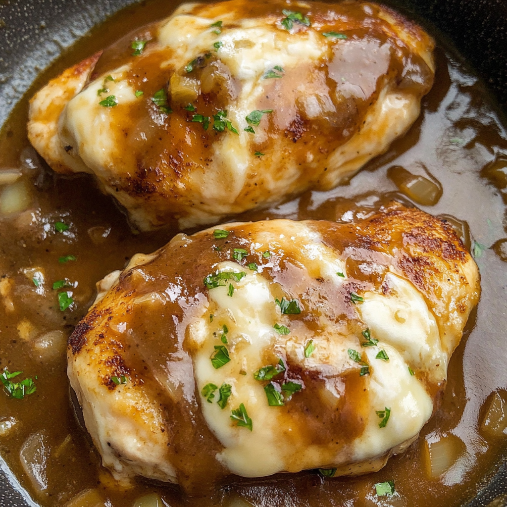 French Onion Chicken for a Delicious Dinner Delight 18 French Onion Chicken