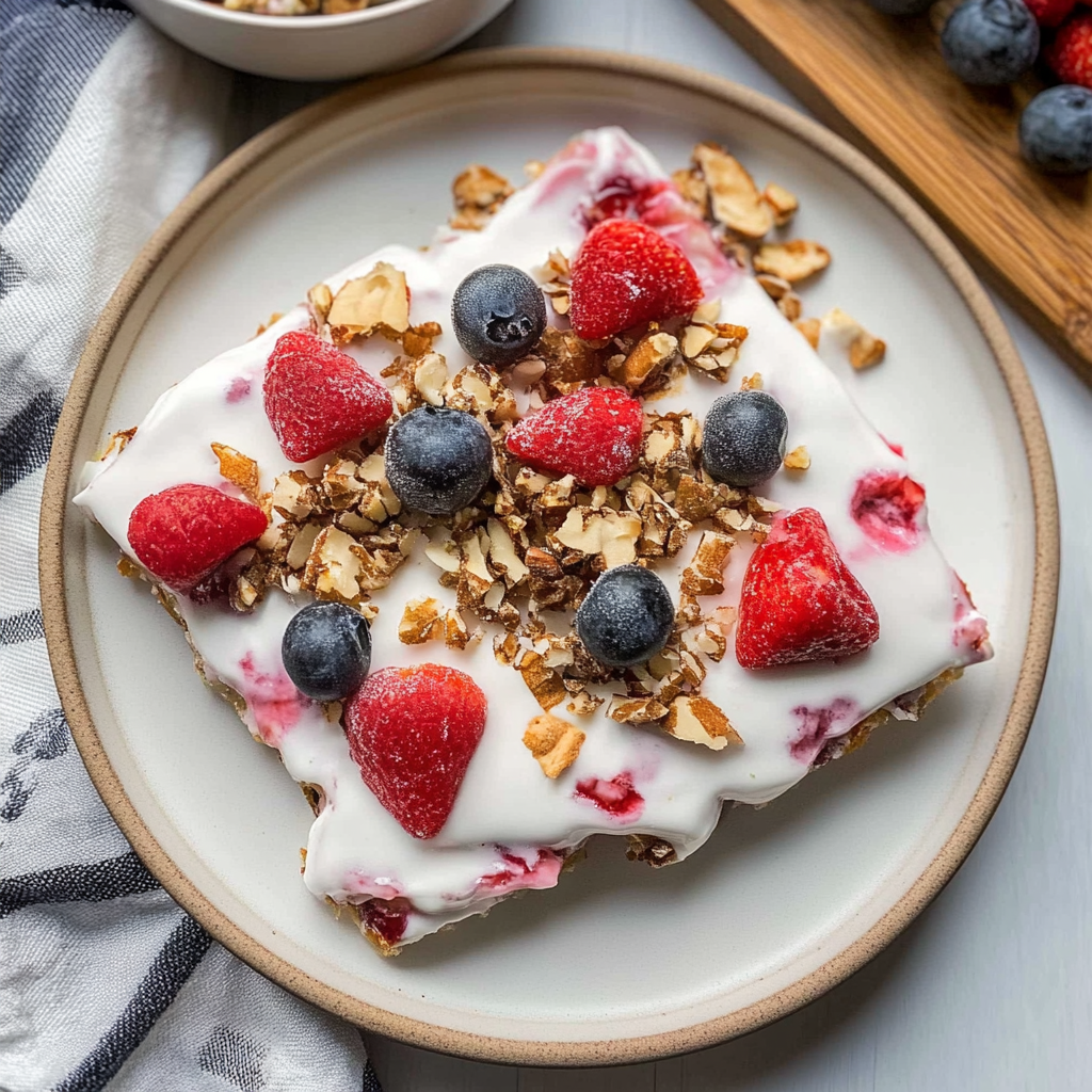 Frozen Yogurt Bark for a Delicious Summer Treat 16 Frozen Yogurt Bark