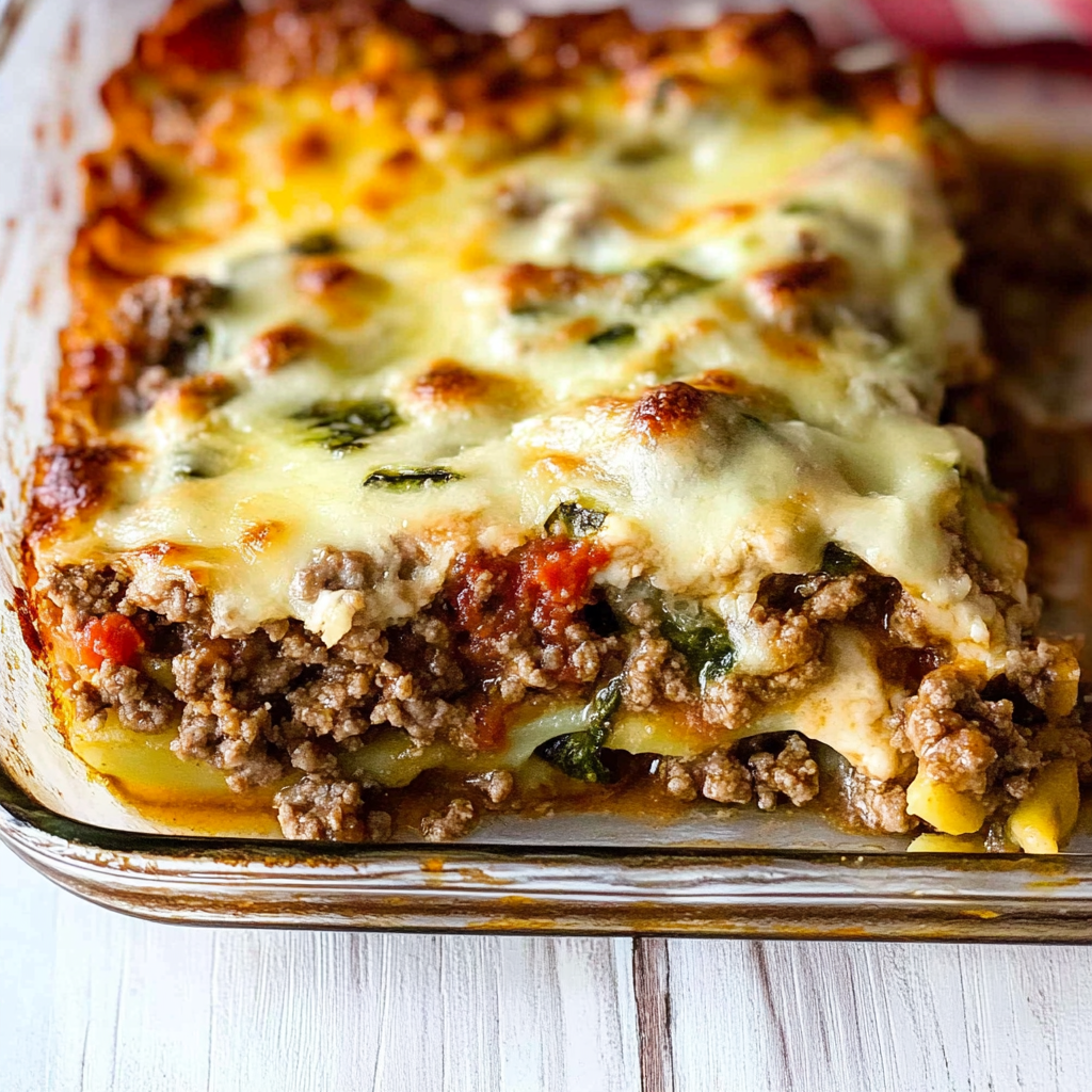 Ground Beef Zucchini Casserole