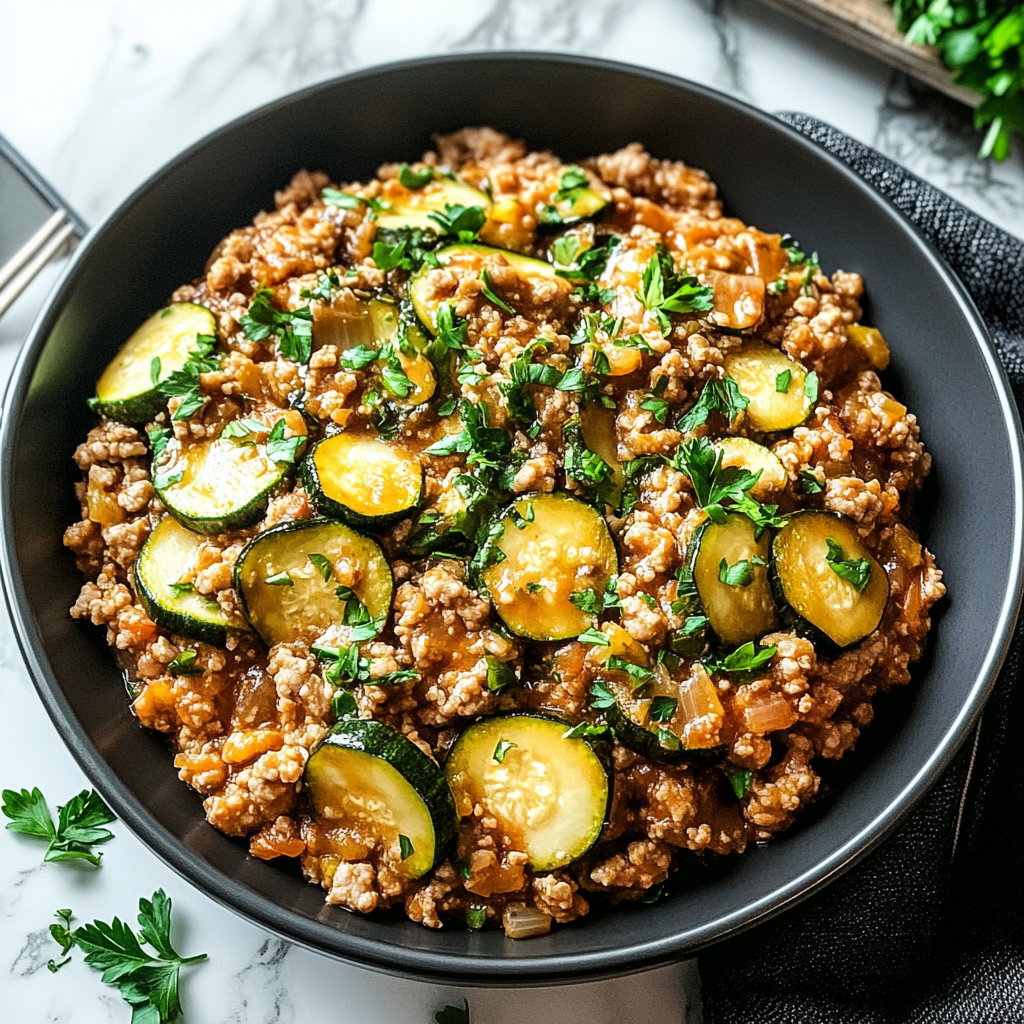 Ground Turkey and Zucchini Skillet for Delicious Dinners 18 Ground Turkey and Zucchini Skillet