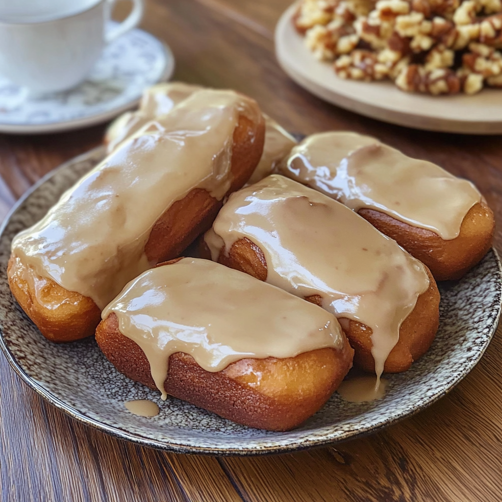 Soft Baked Maple Donut Bars
