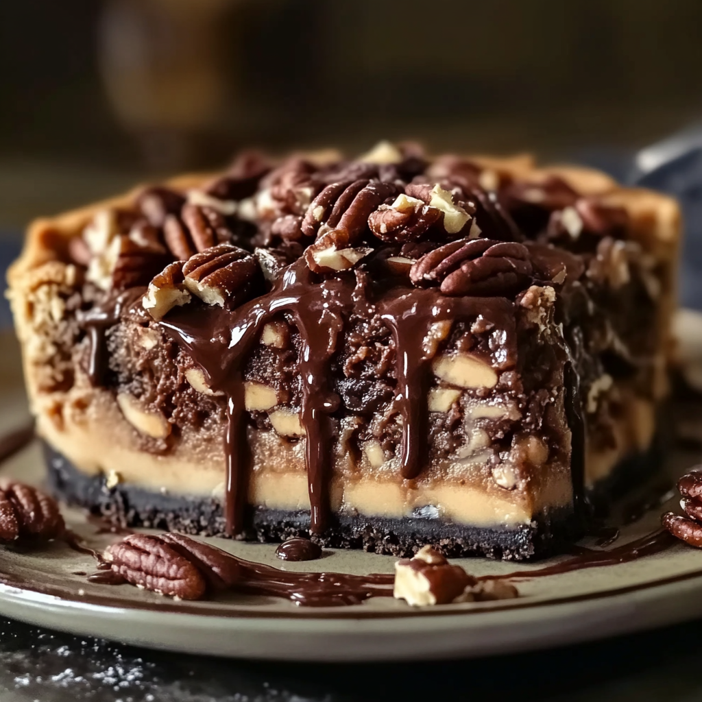 Texas Chocolate Pecan Pie