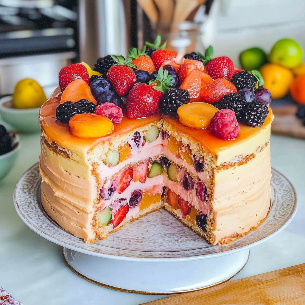 Summer Fruit Sangria Cake for Delicious Gatherings 21 Summer Fruit Sangria Cake