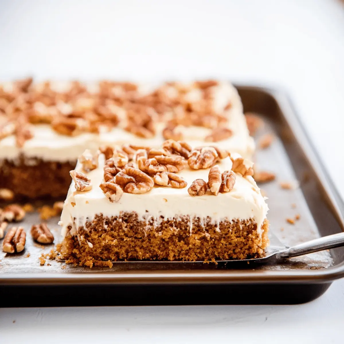 Irresistibly Moist Pumpkin Sheet Cake for Cozy Gatherings 5 Pumpkin Sheet Cake