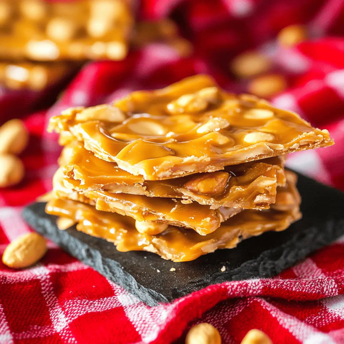 Microwave Peanut Brittle