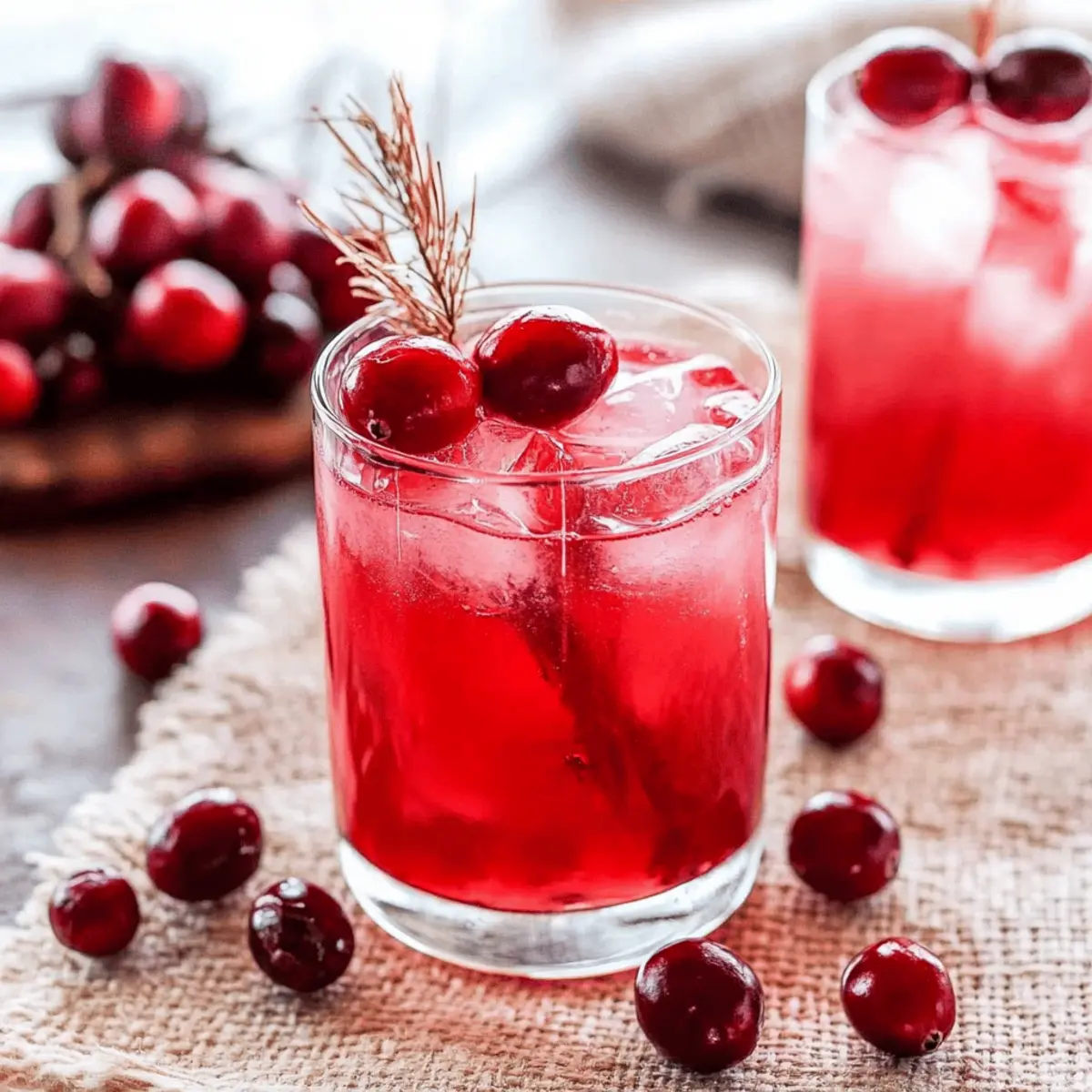 Cranberry Sipper
