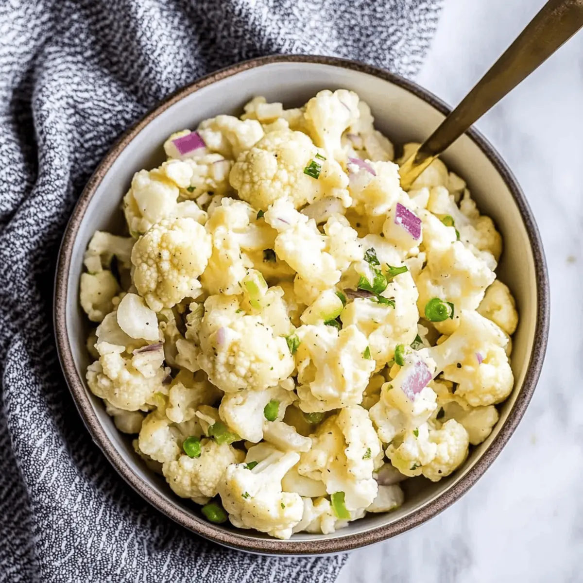 Cauliflower Potato Salad