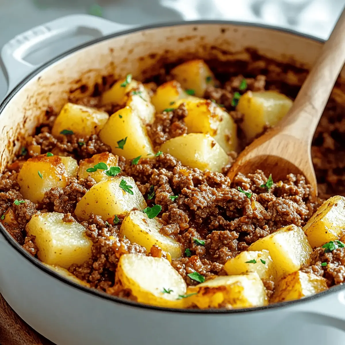 Easy Ground Beef and Potatoes Dinner Recipe