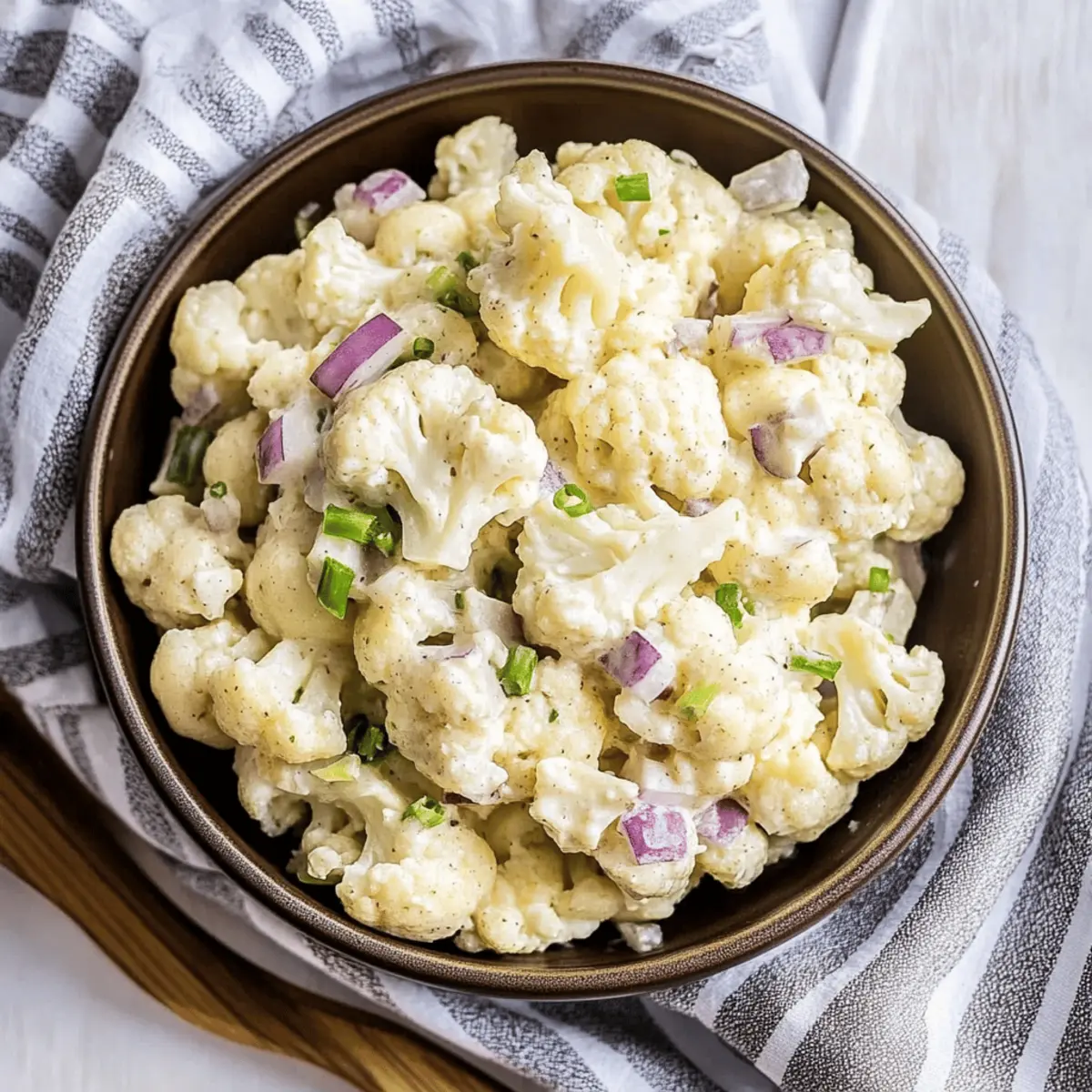 Irresistibly Creamy Cauliflower Potato Salad You'll Love 2
