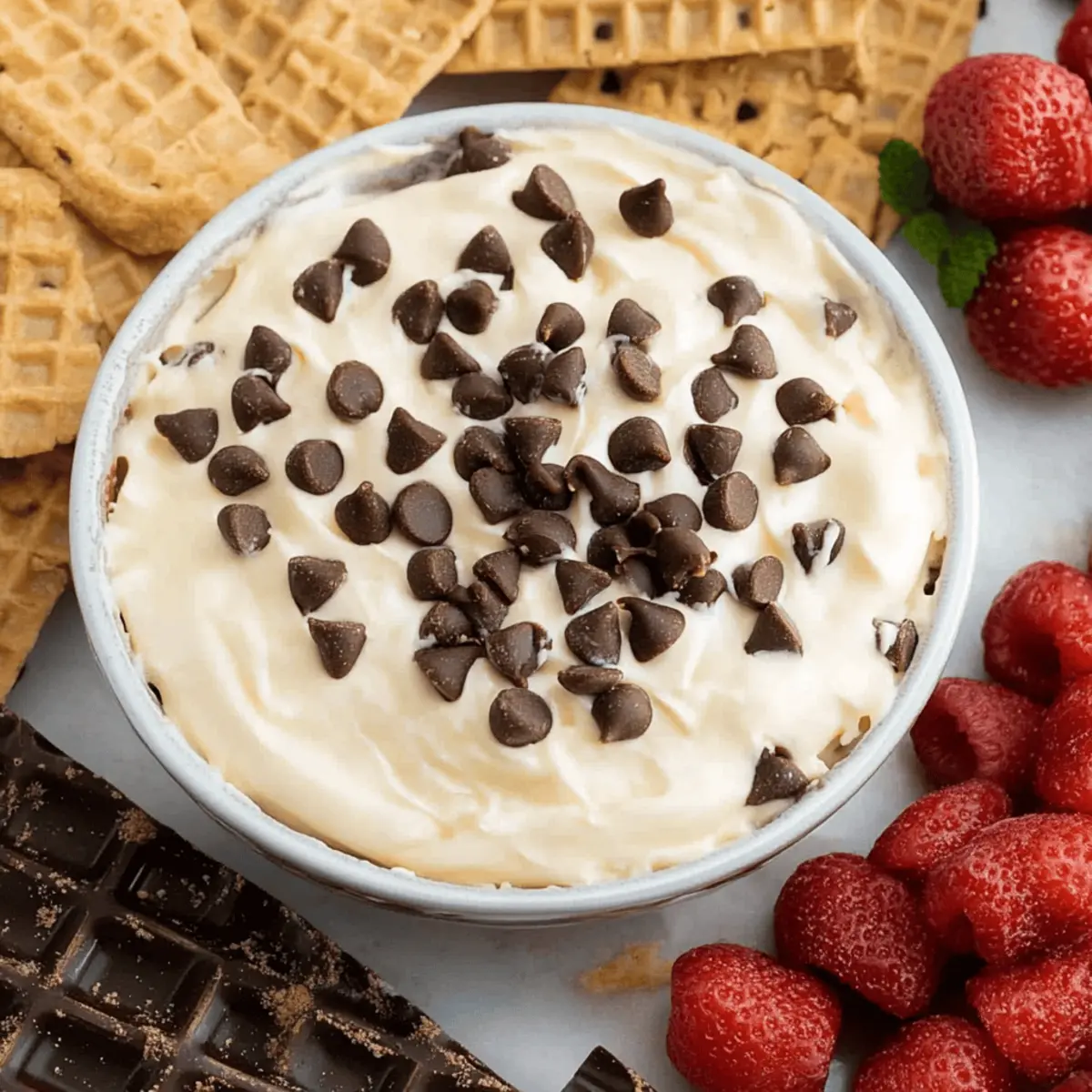 Cannoli Dip