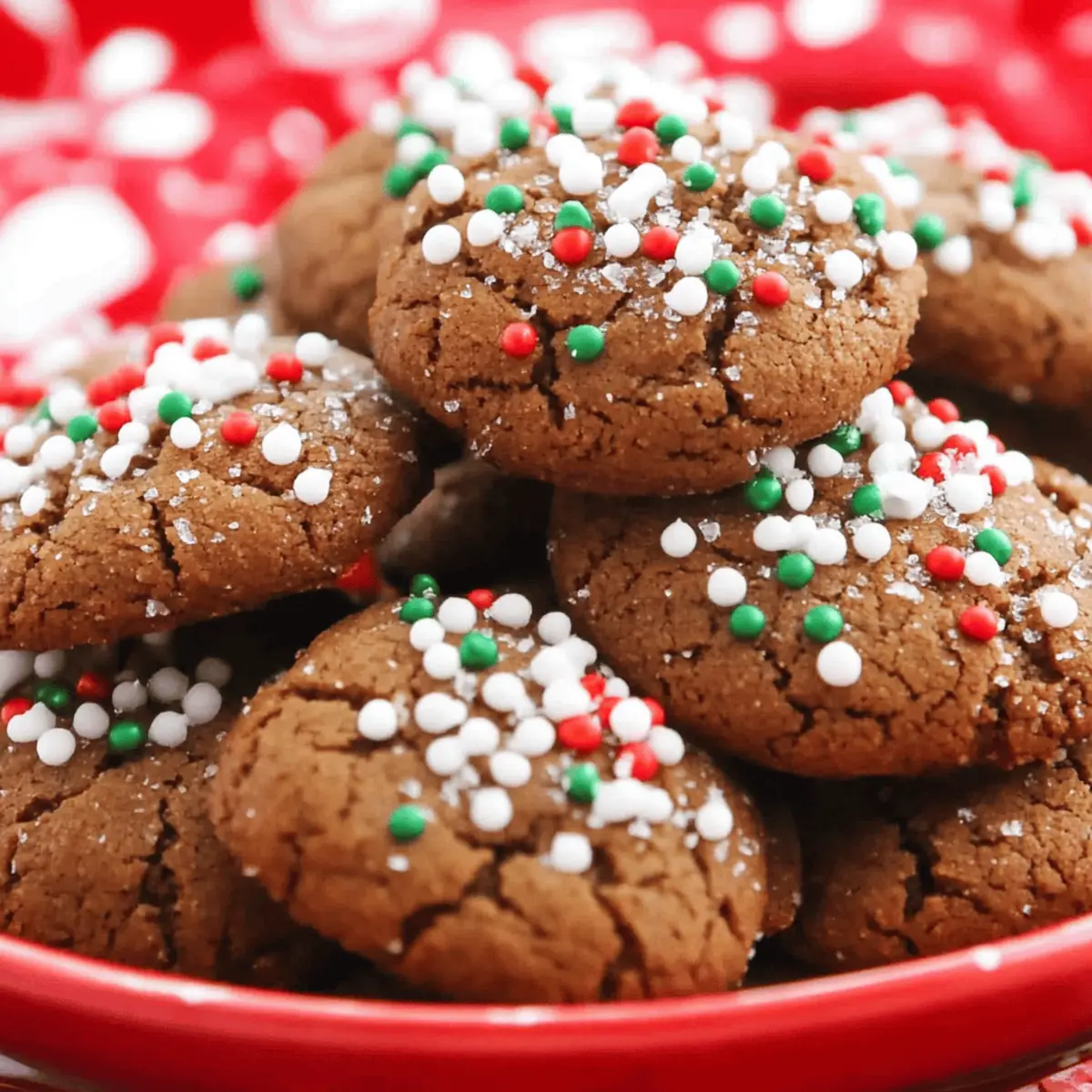 Soft Gingerbread Cookies