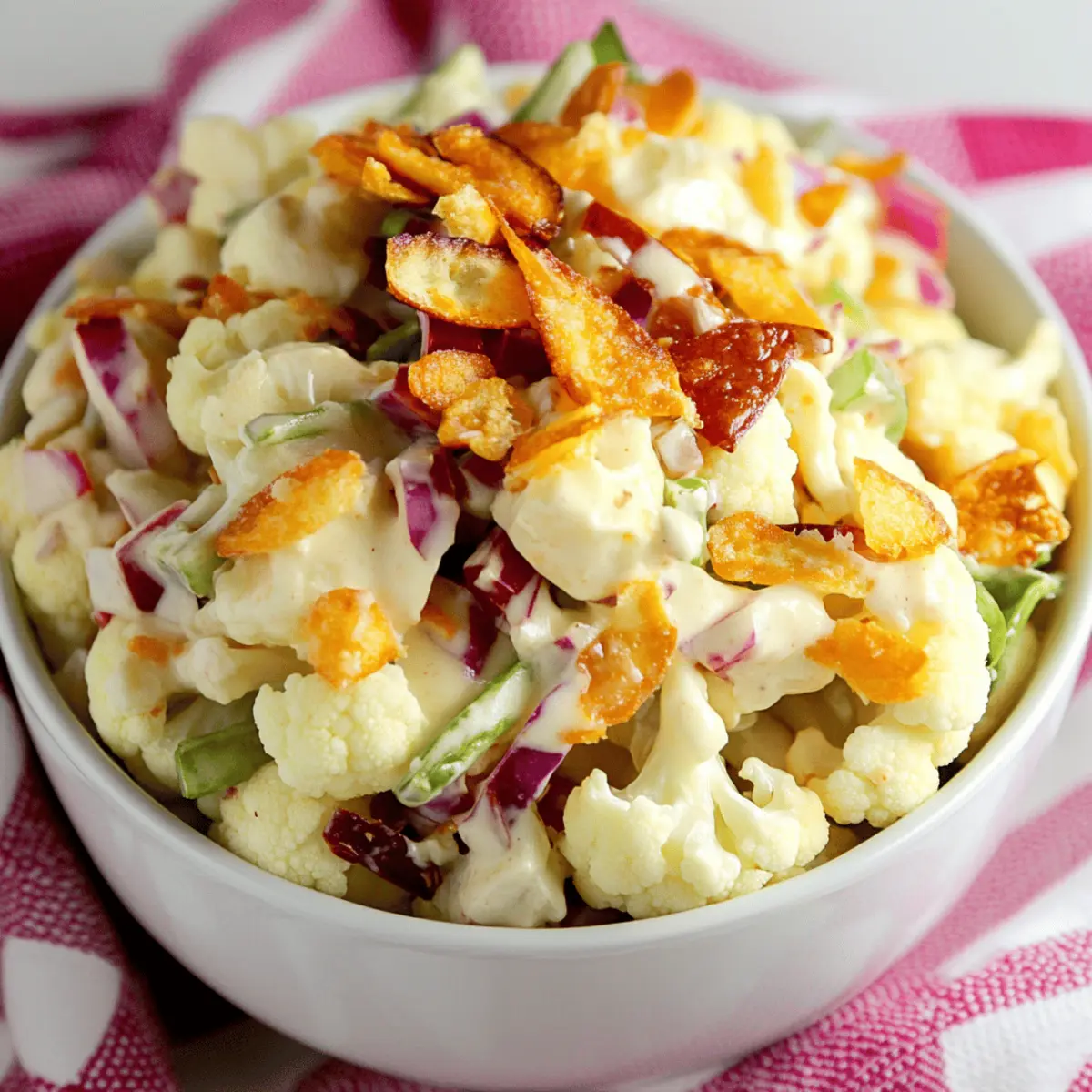 Loaded Cauliflower Salad