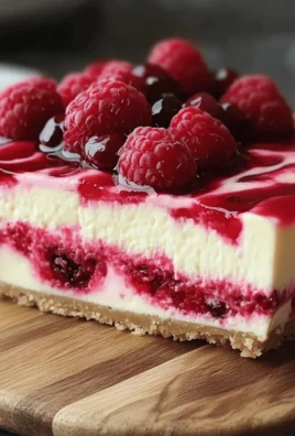 Easy Raspberry Cheesecake - Heavenly Dessert