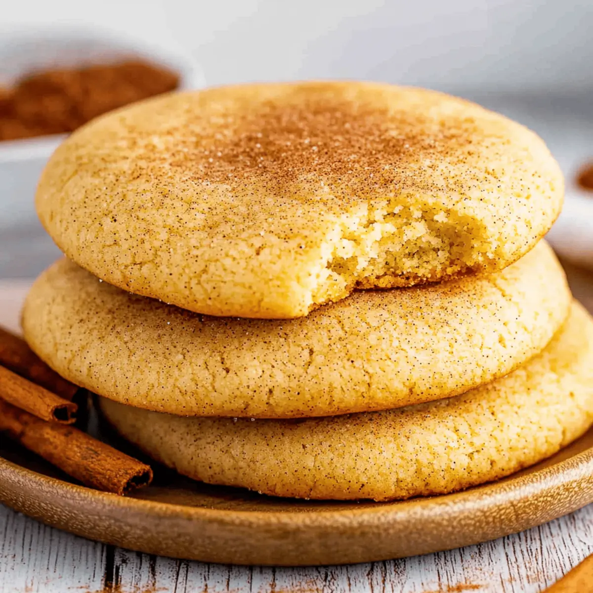 The Best Soft and Chewy Snickerdoodle Cookies You'll Love 3
