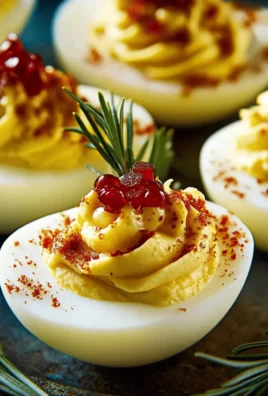 Holiday Deviled Eggs-Party Appetizer Favorite