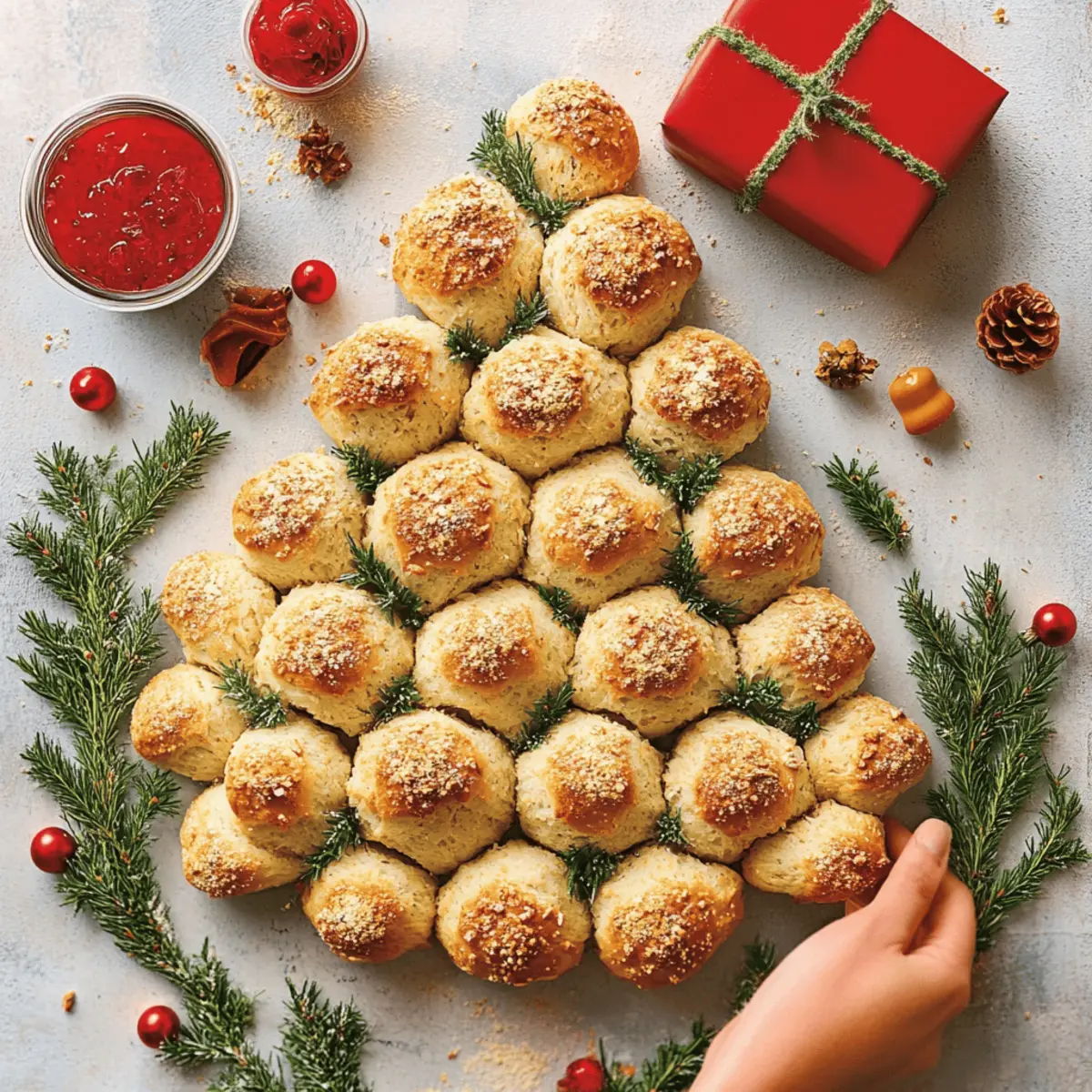 Irresistibly Cheesy Christmas Tree Pull Apart Bread Recipe 2 bhg8kw7sjo3wjwawov1w