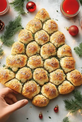 Irresistibly Cheesy Christmas Tree Pull Apart Bread Recipe 7 Christmas Tree Pull Apart Bread