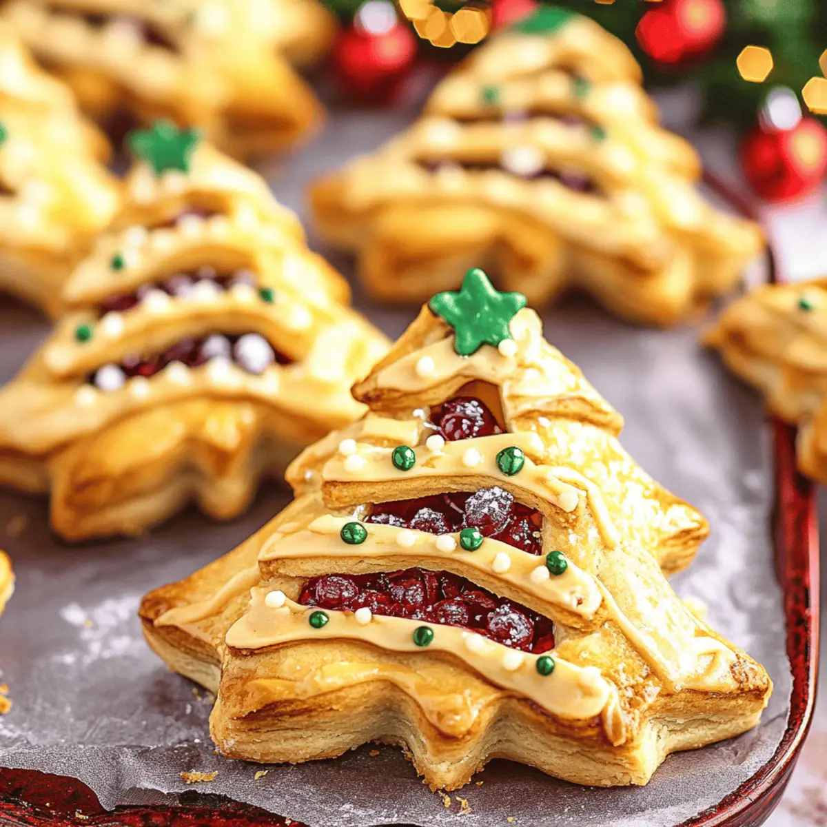 Irresistibly Festive Cranberry Orange Christmas Tree Pies 5 Cranberry Orange Christmas Tree Pies