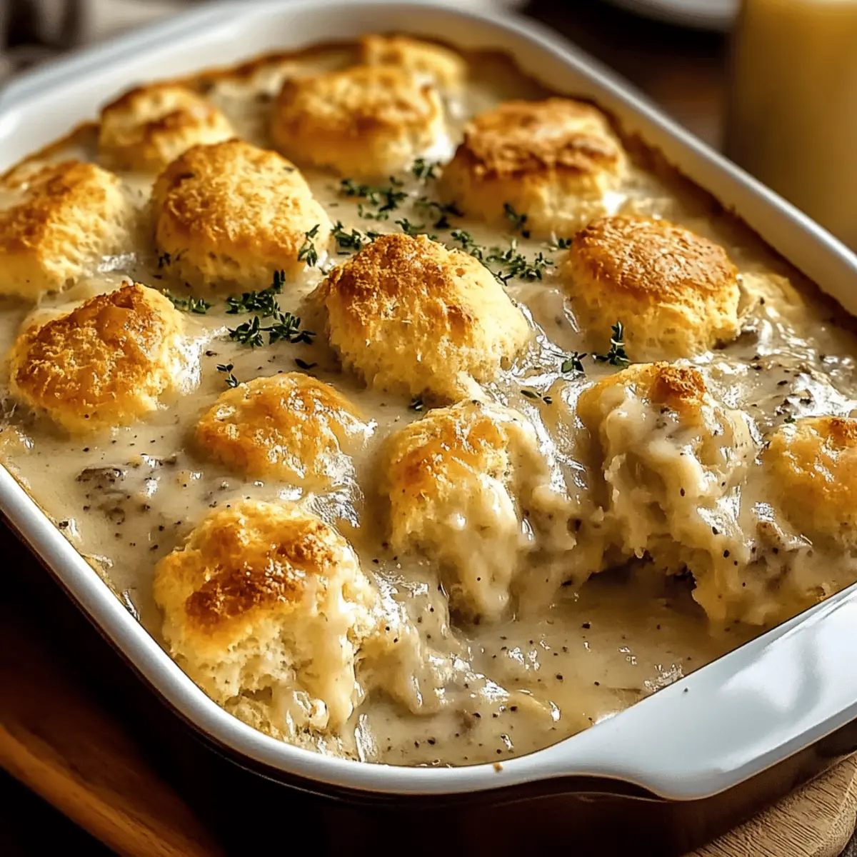 Irresistible Homemade Biscuits Gravy Breakfast Casserole Bliss 4 kopudi4c2biovnuzc2zz