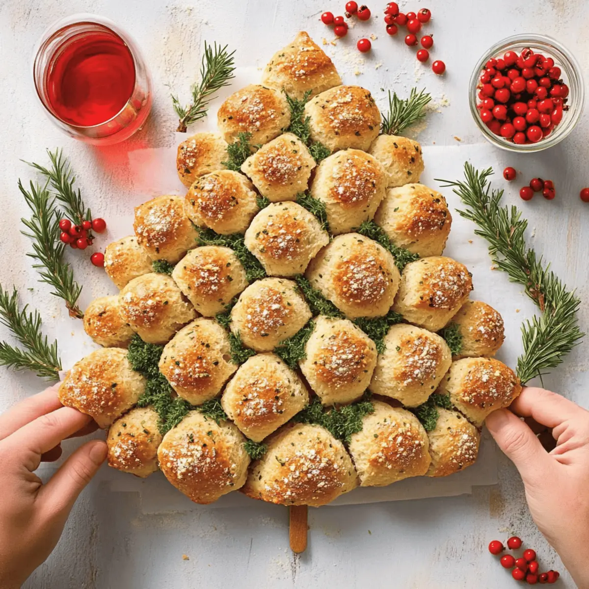 Irresistibly Cheesy Christmas Tree Pull Apart Bread Recipe 4 vkgy8l18wvoapbbp6lop