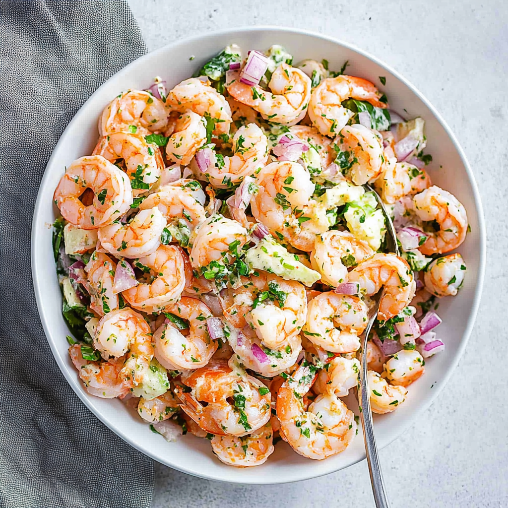 Crunchy And Creamy Shrimp Salad image 5