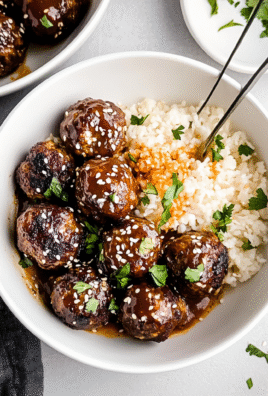 Korean Bbq Meatballs With Spicy Mayo image 1
