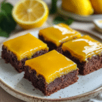 Lemon Brownies Bright Fudgy Citrus Bars image 1