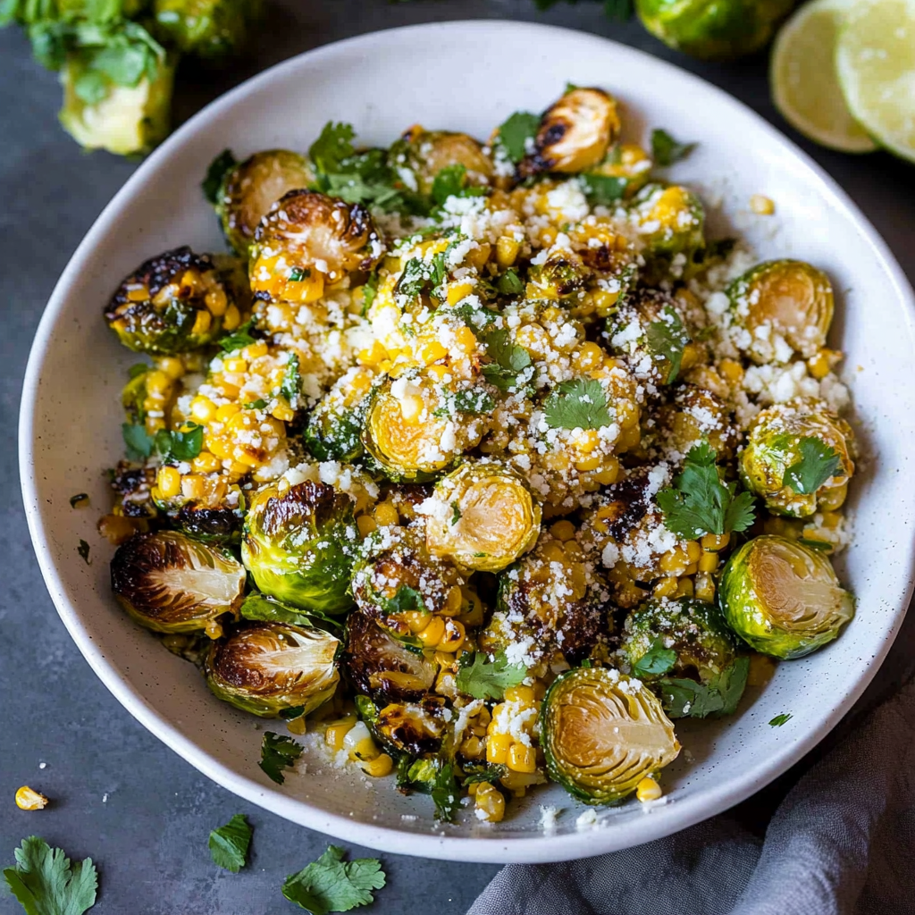 Mexican Street Corn Brussels Sprouts image 5