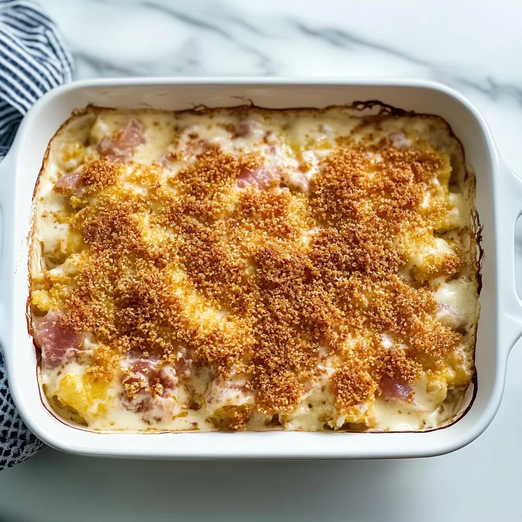 chicken cordon bleu casserole image 5