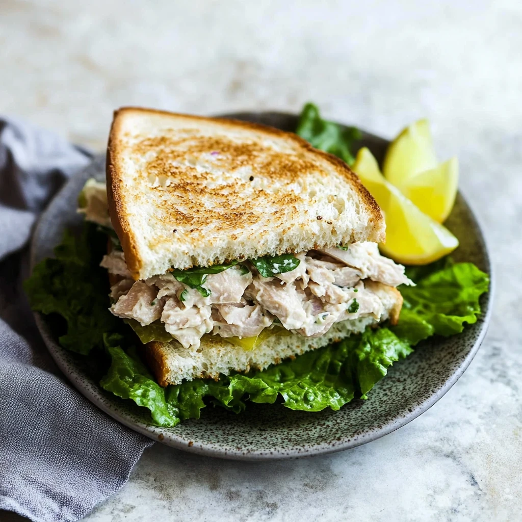 tuna salad sandwich image 1