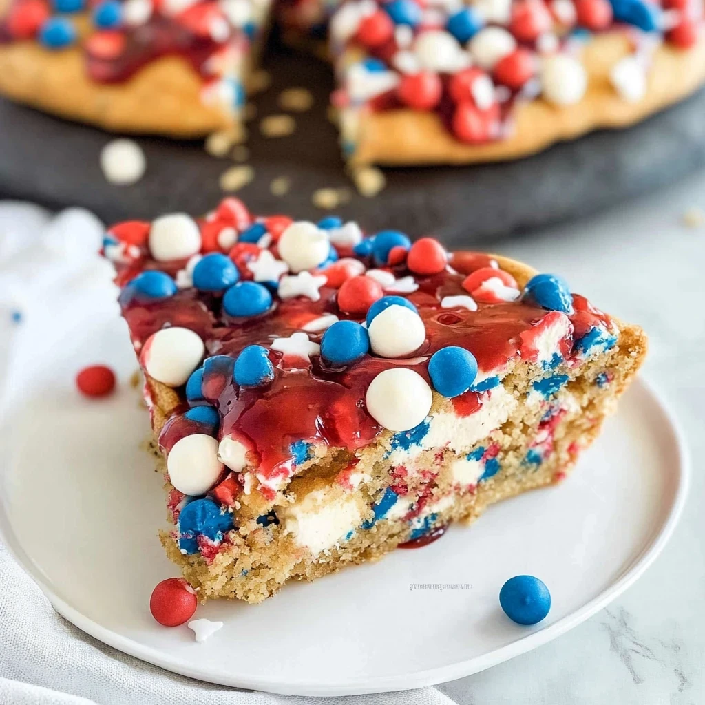 Celebrate with a 4th of July Cookie Cake Recipe 2 4th of july cookie cake image 3