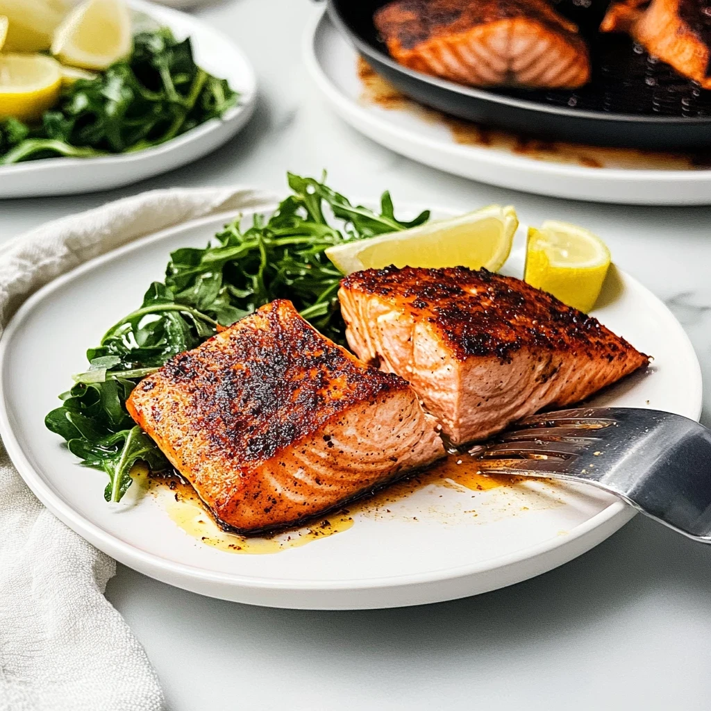 air fryer salmon image 3