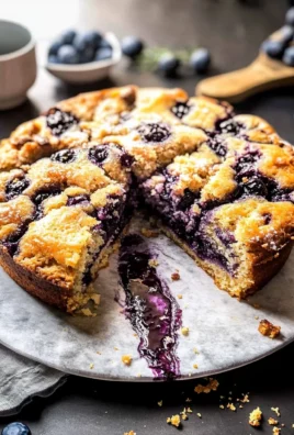 blueberry sour cream coffee cake image 1 1