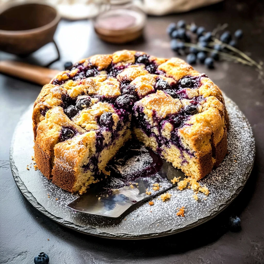blueberry sour cream coffee cake image 3 1
