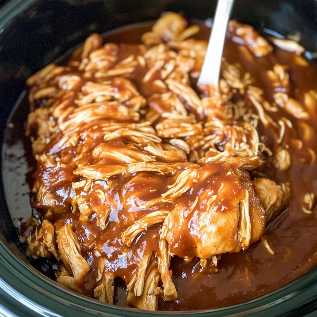 crockpot bbq chicken image 3
