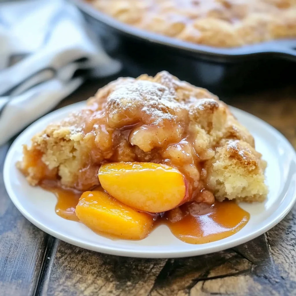 Southern Peach Cobbler Recipe: Sweet Summer Delight 2 southern peach cobbler image 3