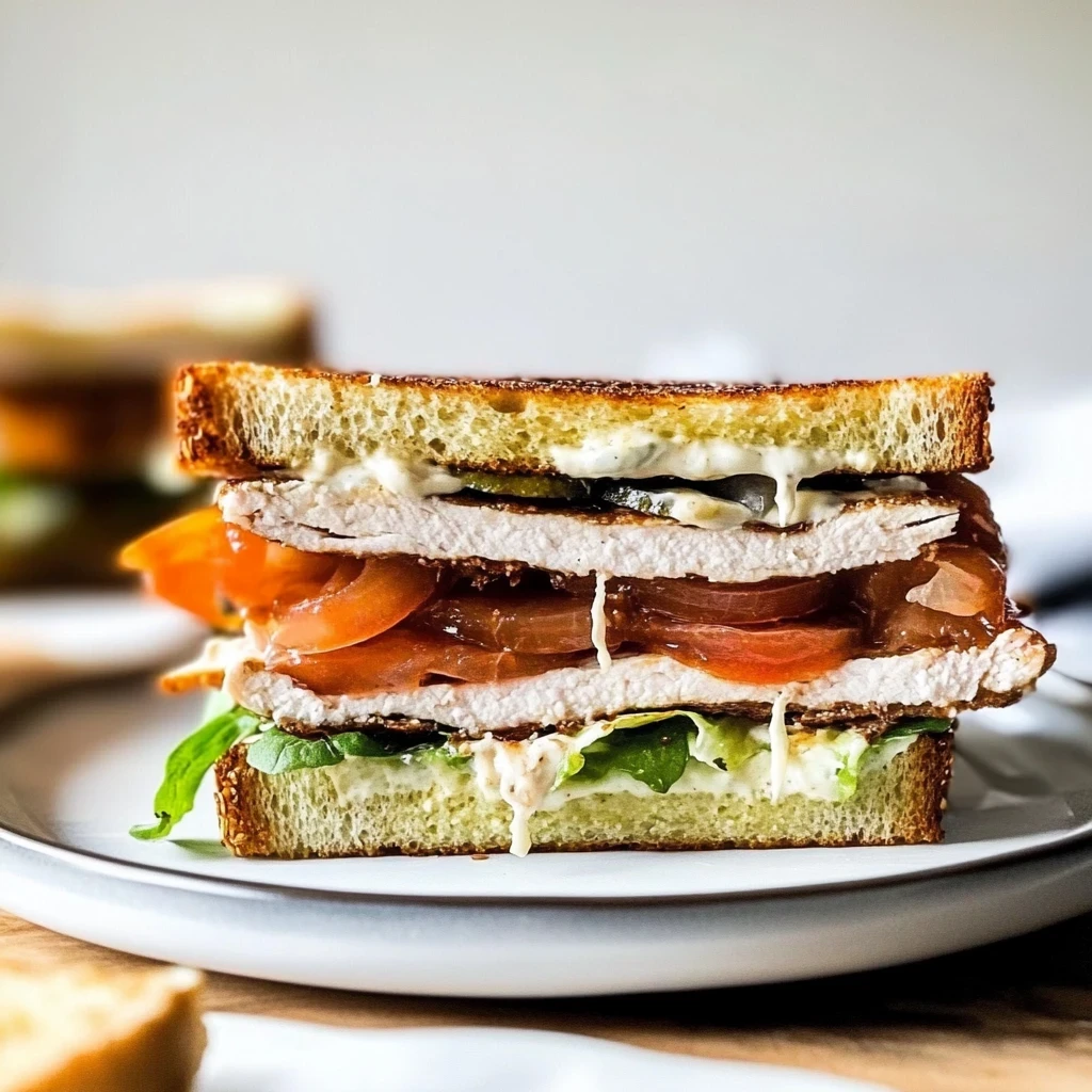 turkey club sandwich image 3
