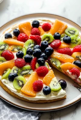 fruit pizza with cream cheese image 1