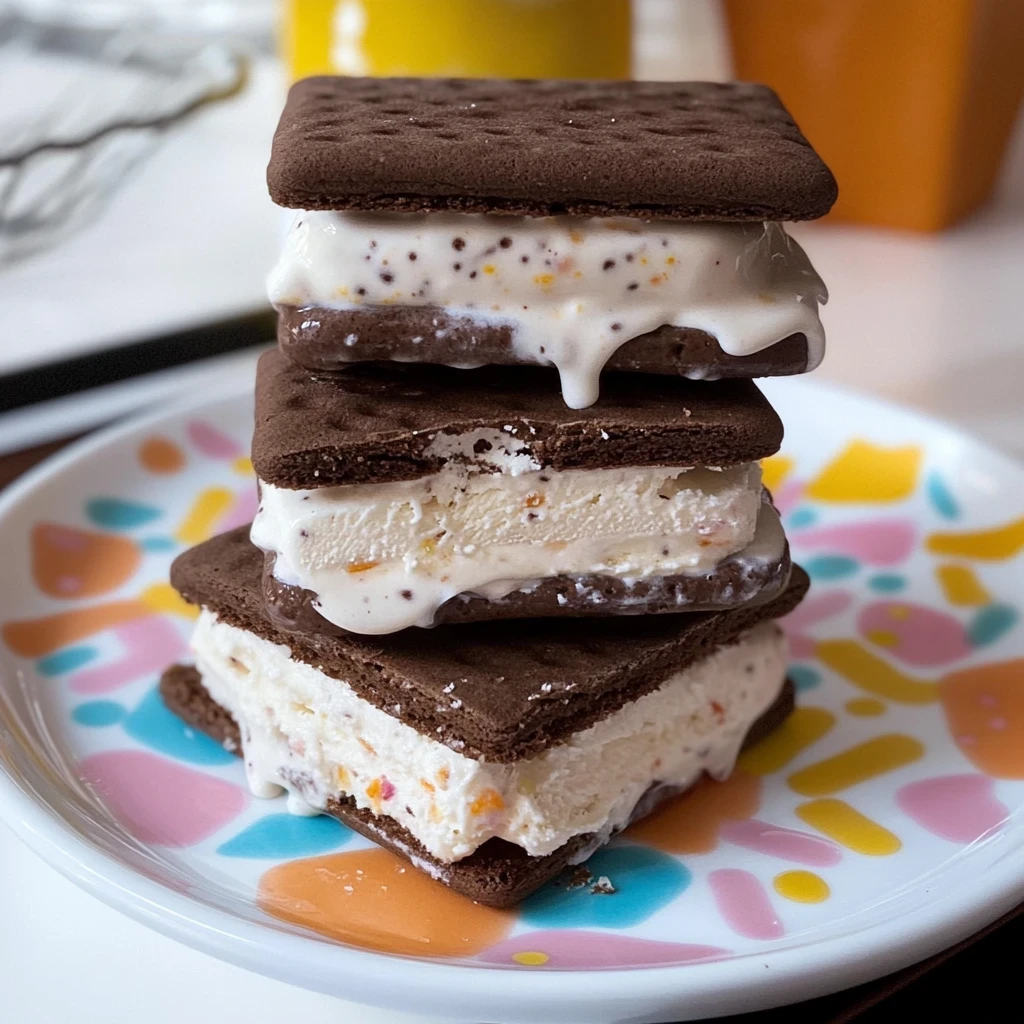 homemade ice cream sandwiches image 1