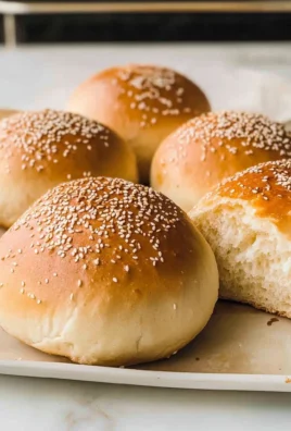 sourdough hamburger buns image 1